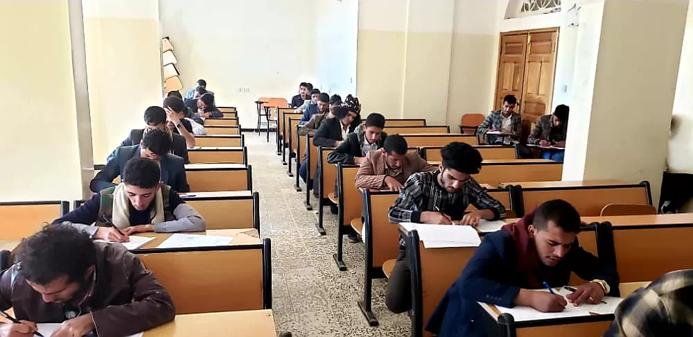 جامعة الحكمة ذمار تدشن إمتحانات الفصل الدراسي الأول للعام الجامعي 1444هـ