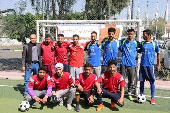 انطلاق الدوري الرياضي لكره القدم على كأس رئيس الجامعة