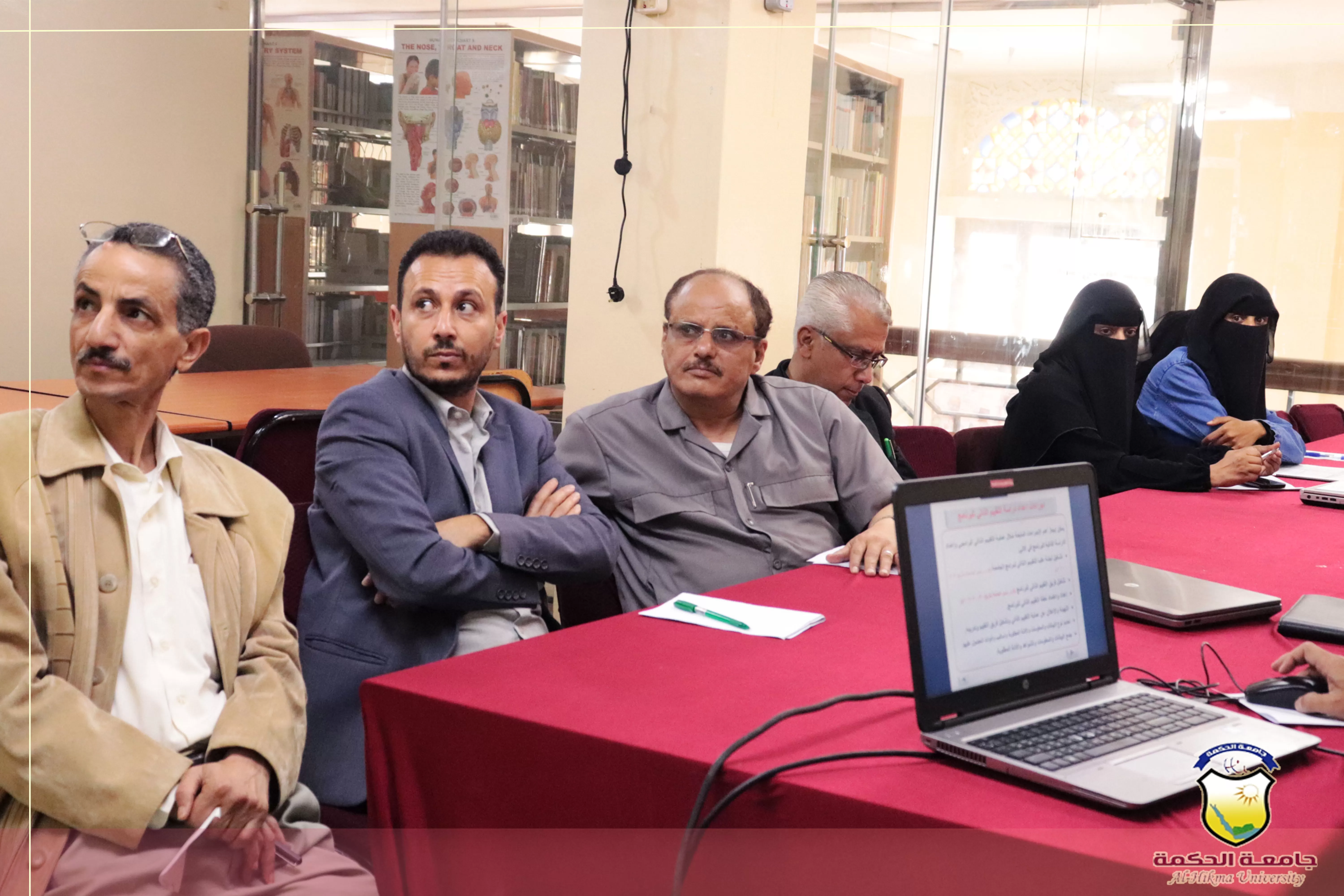 جامعة الحكمة تقيم ورش عمل لمناقشة نتائج تقرير الدراسة الذاتية للبرنامج الأكاديمية