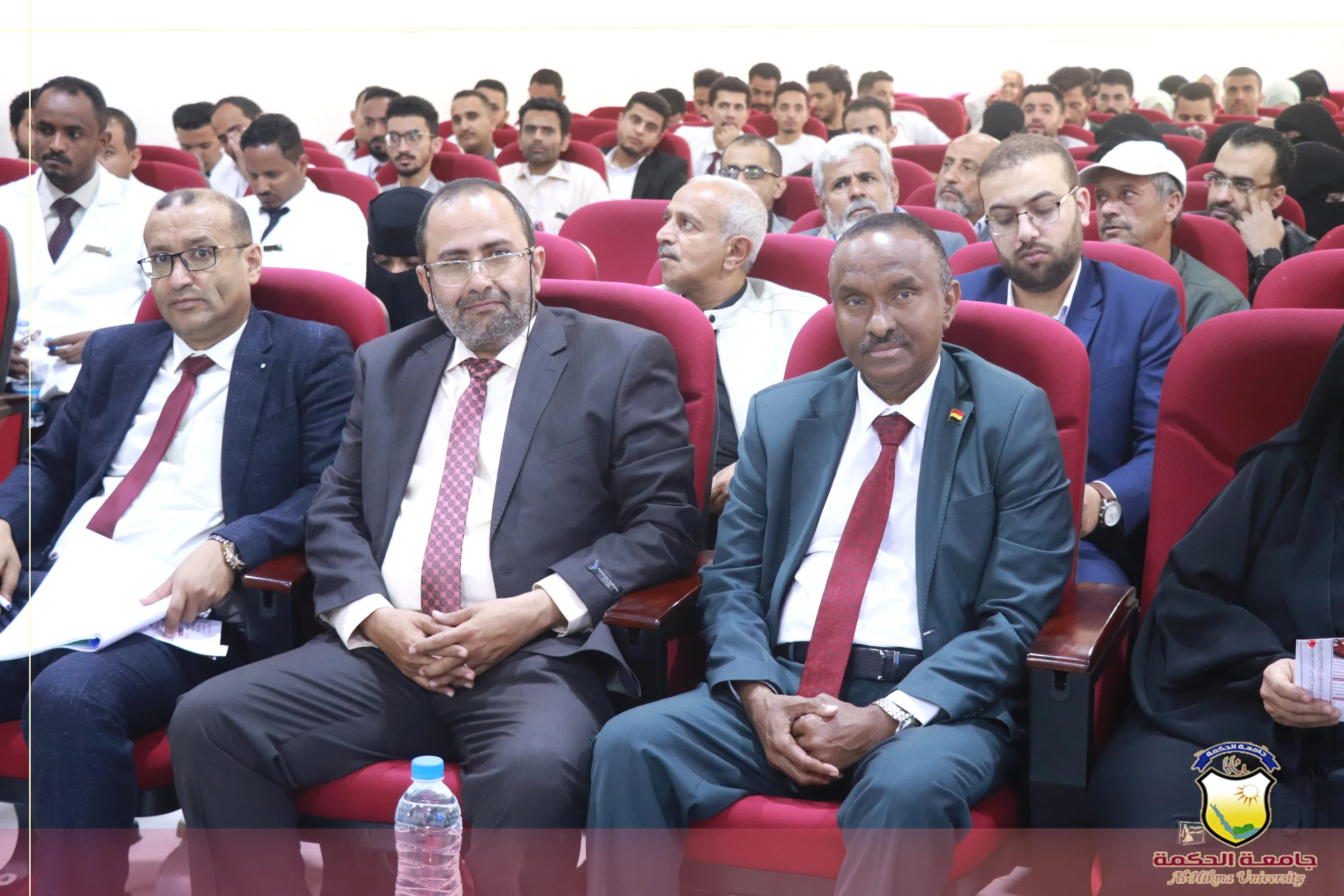 The Faculty of Medical Sciences, under the auspices of the Presidency of Al-Hikma University, is conducting the second scientific conference to present the graduation research of the second cohort from the Department of General Medicine and Surgery.