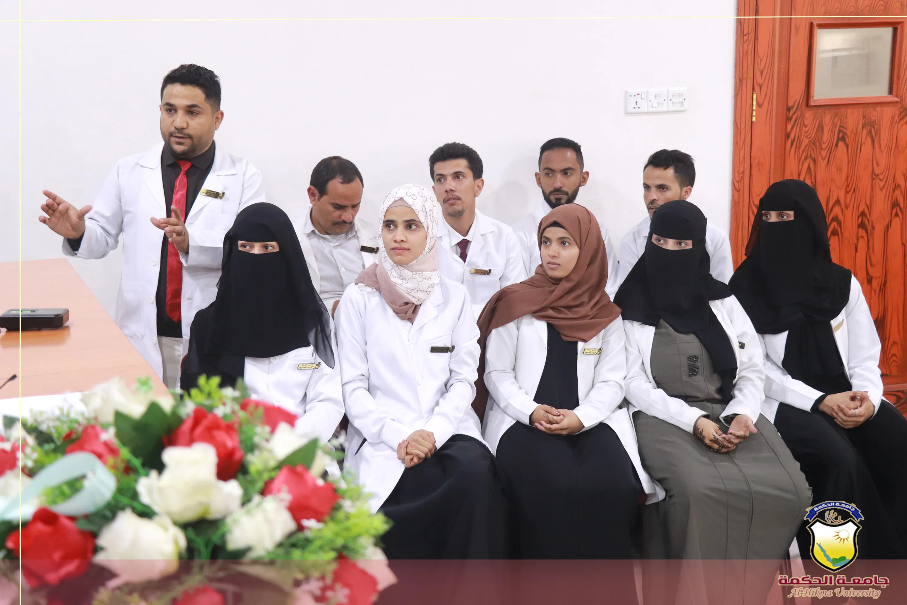 The Faculty of Medical Sciences, under the auspices of the Presidency of Al-Hikma University, is conducting the second scientific conference to present the graduation research of the second cohort from the Department of General Medicine and Surgery.