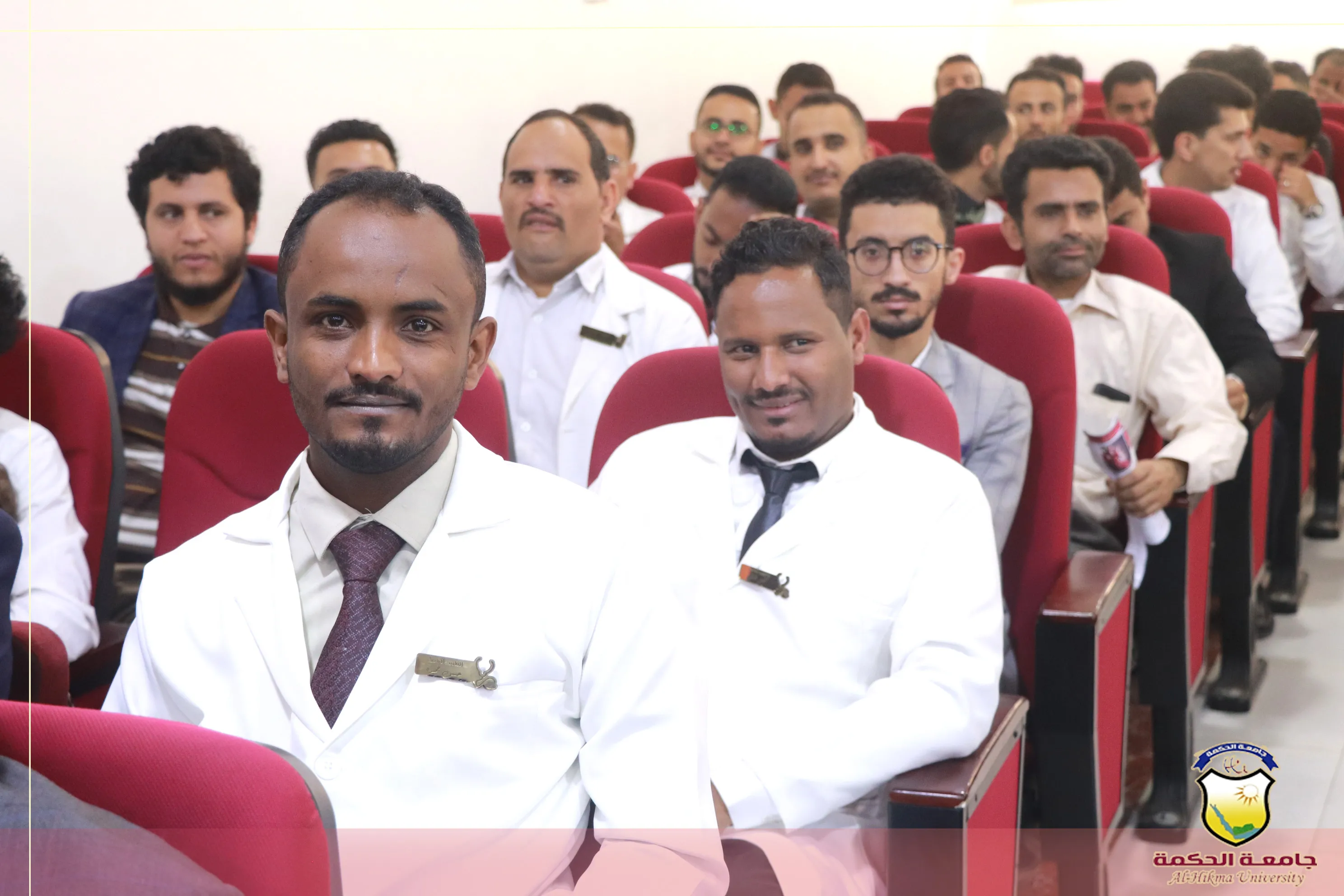 The Faculty of Medical Sciences, under the auspices of the Presidency of Al-Hikma University, is conducting the second scientific conference to present the graduation research of the second cohort from the Department of General Medicine and Surgery.