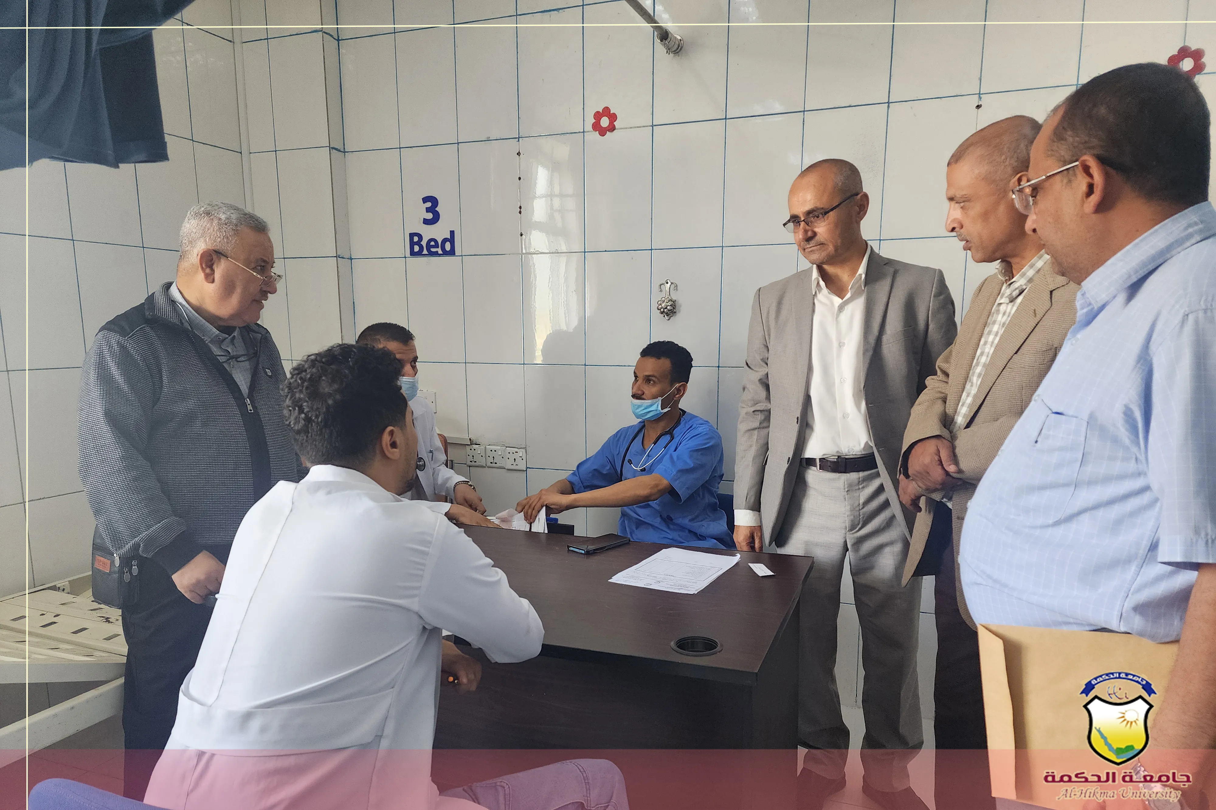 كلية العلوم الطبية تدشن إختبارات البكالوريوس لطلبة قسم #الطب_العام_والجراحة في المستشفى الجمهوري بصنعاء