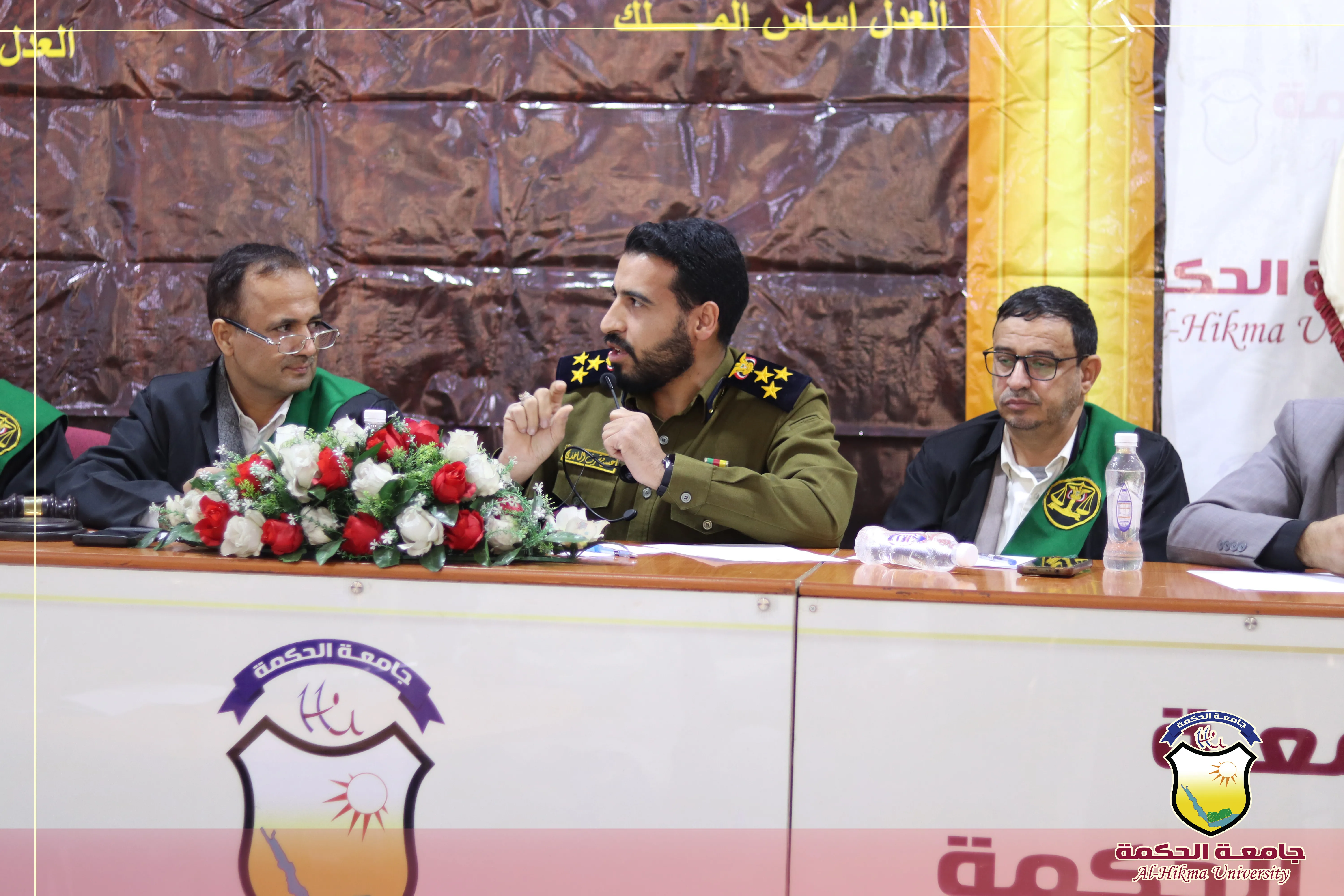 جامعة الحكمة تقيم محكمة افتراضية متخصصة في جمع الأدلة الرقمية بحضور قيادات أكاديمية وقضائية