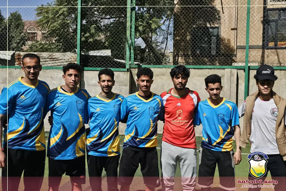 تواصل منافسات كأس رئيس الجامعة في الدوري الداخلي لكرة القدم بجامعة الحكمة