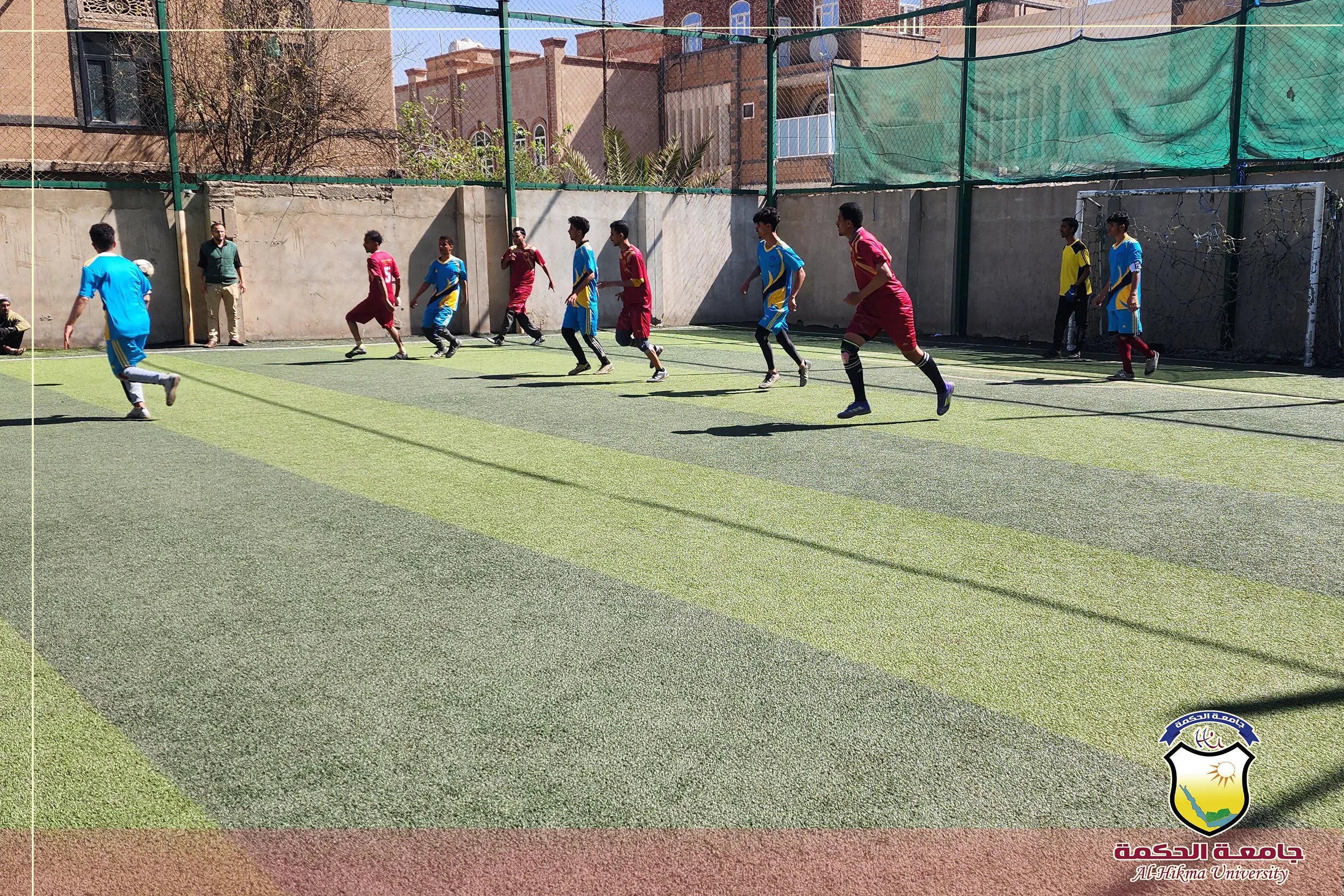 فريق الطب البشري يتوج بطلاً للدوري الداخلي على كأس رئيس الجامعة برباعية نظيفة أمام تقنية المعلومات