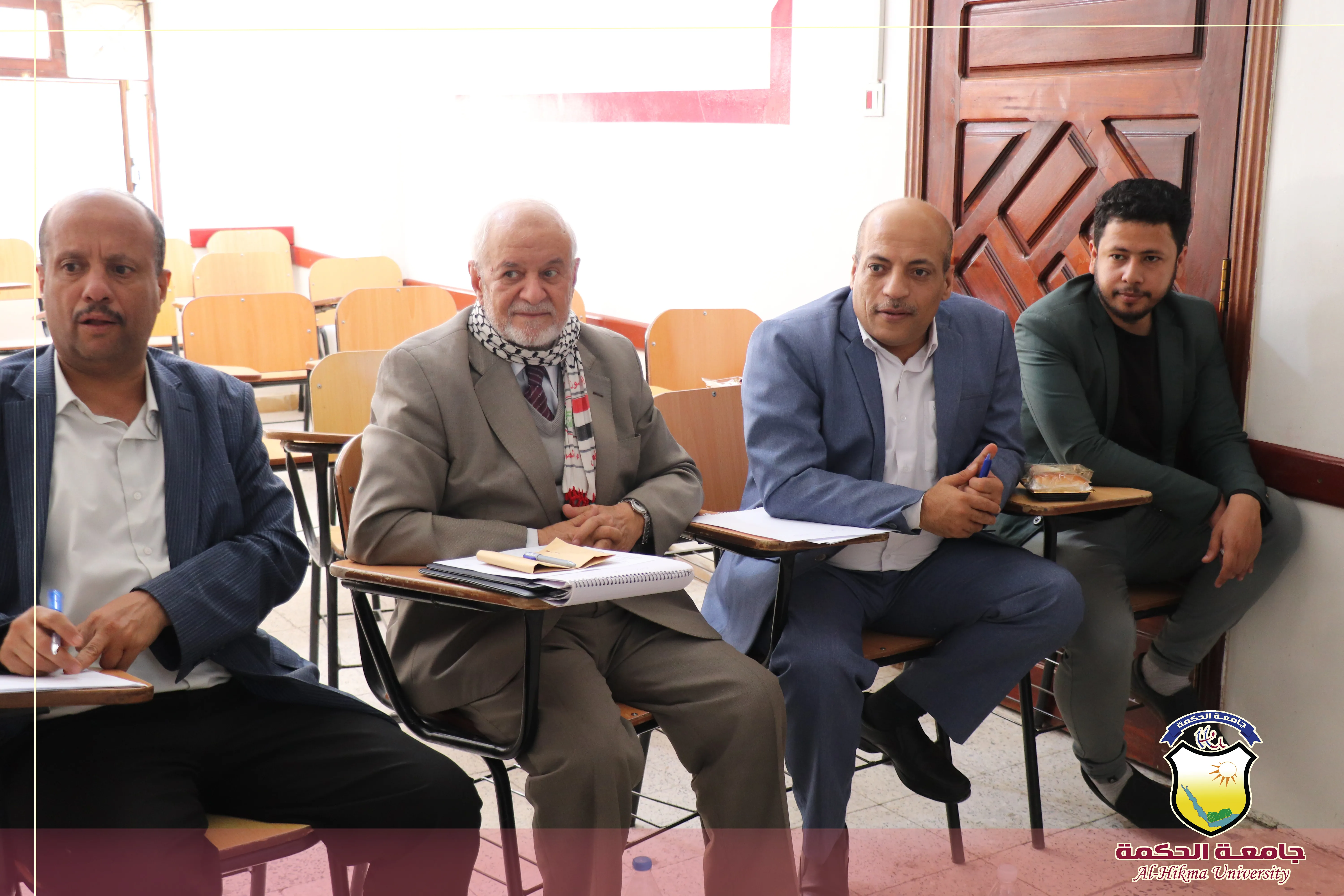 جامعة الحكمة تقيم اليوم العلمي لمناقشة مشاريع تخرج طلبة قسم الهندسة المدنية بكلية العلوم والهندسة